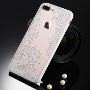 ▪️White Bohemian Floral iPhone 8, 8 Plus, X Case
